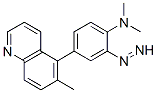 CAS 登录号:17400-70-3, N,N-二甲基-4-(6-甲基喹啉-5-基)偶氮-苯胺