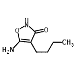 CAS 登录号：17415-15-5， 5-氨基-4-丁基-1,2-恶唑-3(2H)-酮