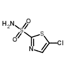 CAS 登录号：174183-46-1， 5-氯-1,3-噻唑-2-磺酰胺