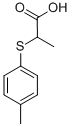 CAS#: 17431-98-0, 2-[(4-Methylphenyl)thio]propanoic acid
