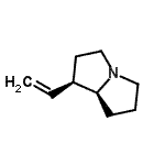 CAS 登录号：174363-65-6， (1R,7aS)-1-乙烯基六氢-1H-吡咯里嗪