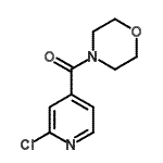 CAS 登录号：174482-98-5， (2-氯-4-吡啶基)(4-吗啉基)甲酮