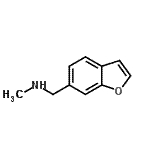 CAS 登录号：17450-70-3， 1-(1-苯并呋喃-6-基)-N-甲基甲胺