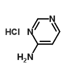 CAS 登录号：174500-31-3， 4-嘧啶胺盐酸盐(1:1)