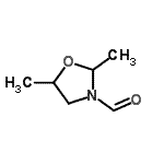 CAS 登录号：174656-68-9， 2,5-二甲基-1,3-恶唑烷-3-甲醛