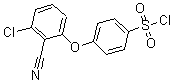 CAS#: 175136-72-8, 4-(3-Chloro-2-Cyanophenoxy)-Benzenesulfonylchloride
