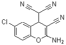 CAS#: 175136-95-5, 2-(2-Amino-6-Chloro-3-Cyano-4H-1-Benzopyran-4-Yl)-Propanedinitrile