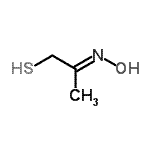 CAS 登录号：175137-00-5， (2E)-2-(羟基亚胺)-1-丙硫醇