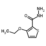CAS 登录号：175137-40-3， 3-乙氧基-2-噻吩甲酰肼