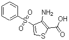 CAS#: 175201-59-9, 3-Amino-4-(Phenylsulfonyl)-2-Thiophenecarboxylic Acid