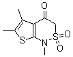 CAS#: 175202-79-6, 1,5,6-Trimethyl-1H-Thieno[2,3-c][1,2]Thiazin-4(3H)-One 2,2-Dioxide