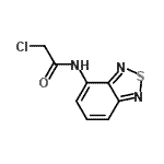 CAS 登录号：175203-29-9， N-(2,1,3-苯并噻二唑-4-基)-2-氯乙酰胺
