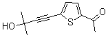 CAS#: 175203-51-7, 1-[5-(3-Hydroxy-3-Methyl-1-Butyn-1-Yl)-2-Thienyl]-Ethanone