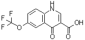 CAS 登录号：175203-84-6， 4-氧代-6-(三氟甲氧基)-1,4-二氢-3-喹啉羧酸