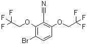 CAS 登录号：175204-13-4， 3-溴-2,6-二(2,2,2-三氟乙氧基)苯甲腈