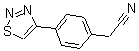CAS 登录号：175205-46-6， 4-(1,2,3-噻二唑-4-基)-苯乙腈