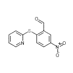 CAS 登录号：175278-54-3， 5-硝基-2-(2-吡啶基硫基)苯甲醛
