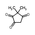 CAS 登录号：17530-56-2， 3,3-二甲基-1,2,4-环戊烷三酮