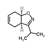 CAS 登录号：175433-95-1， (3aR,7aR)-3-异丙基-3A,4,7,7A-四氢-1,2-苯并恶唑