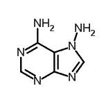 CAS 登录号：175600-97-2， 7H-嘌呤-6,7-二胺