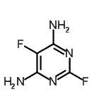 CAS 登录号：17573-86-3， 2,5-二氟-4,6-嘧啶二胺
