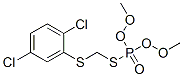 CAS#: 17578-36-8, Phosphorothioic Acid S-[[(2,5-Dichlorophenyl)Thio]Methyl] O,O-Dimethyl Ester