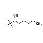 CAS 登录号：175840-70-7， (2R)-1,1,1-三氟-2-庚醇