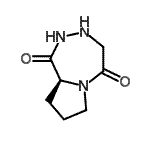 CAS 登录号：175853-35-7， (9aS)-六氢-1H-吡咯并[2,1-d][1,2,5]三氮杂卓-1,5(2H)-二酮