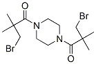 CAS#: 1760-15-2, 3-Bromo-1-[4-(3-Bromo-2,2-Dimethyl-Propanoyl)Piperazin-1-Yl]-2,2-Dimethyl-Propan-1-One