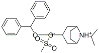 CAS#: 17616-19-2, 3-(Diphenylmethoxy)-8-(1-methylethyl)-8-azabicyclo(3.2.1)octane methanesulfonate