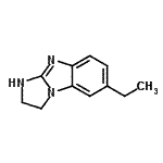 CAS 登录号：176174-14-4， 6-乙基-2,3-二氢-1H-咪唑并[1,2-a]苯并咪唑