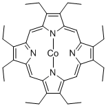 CAS 登录号：17632-19-8， (SP-4-1)-[2,3,7,8,12,13,17,18-八乙基-21H,23H-卟啉]-钴
