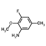CAS # 1764-81-4, 3-Fluoro-2-Methoxy-5-Methylaniline