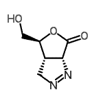 CAS 登录号：176749-50-1， (3aS,4S,6aR)-4-(羟基甲基)-3,3A,4,6A-四氢-6H-呋喃并[3,4-c]吡唑-6-酮
