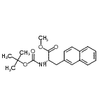 CAS#: 176896-73-4, Methyl N-{[(2-Methyl-2-Propanyl)Oxy]Carbonyl}-3-(2-Naphthyl)-L-Alaninate