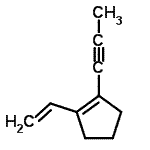 CAS#: 176965-25-6, 1-(1-Propyn-1-Yl)-2-Vinylcyclopentene