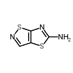 CAS 登录号：177162-41-3， [1,3]噻唑并[5,4-d][1,2]噻唑-5-胺