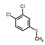CAS 登录号：17733-23-2， 1,2-二氯-4-(甲硫基)苯