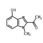 CAS#: 177478-25-0, 1-(4-Hydroxy-1-Methyl-1H-Benzimidazol-2-Yl)Ethanone