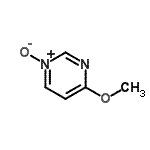 CAS 登录号：17758-55-3， 4-甲氧基嘧啶1-氧化物