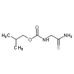 CAS 登录号：177657-46-4， 异丁基(2-氨基-2-硫代乙基)氨基甲酸酯