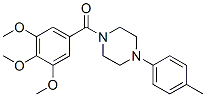 CAS#: 17766-75-5, 1-(p-Tolyl)-4-(3,4,5-Trimethoxybenzoyl)Piperazine