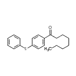CAS 登录号：17792-67-5， 1-[4-(苯基硫基)苯基]-1-辛酮