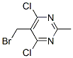 CAS 登录号：1780-34-3， 5-(溴甲基)-4,6-二氯-2-甲基-嘧啶