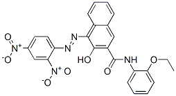 CAS 登录号：17809-07-3， 4-[(2,4-二硝基苯基)偶氮]-N-(2-乙氧基苯基)-3-羟基萘-2-甲酰胺