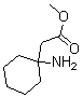 CAS 登录号：178242-64-3， 1-氨基-环己烷乙酸甲酯