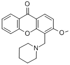 CAS#: 17854-59-0, 3-Methoxy-4-(Piperidin-1-Ylmethyl)Xanthen-9-One Hydrochloride