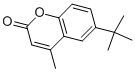 CAS#: 17874-32-7, 6-(1,1-Dimethylethyl)-4-Methyl-2H-1-Benzopyran-2-One