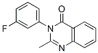 CAS 登录号：1789-04-4， 3-(3-氟苯基)-2-甲基喹唑啉-4(3H)-酮