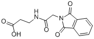 CAS 登录号：17896-84-3， N-[(1,3-二氢-1,3-二氧代-2H-异吲哚-2-基)乙酰基]-beta-丙氨酸